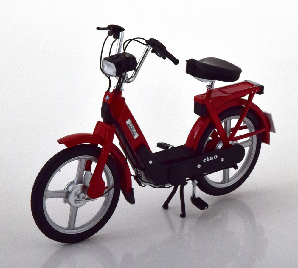 Vespa Ciao Rood Metallic - 1:10